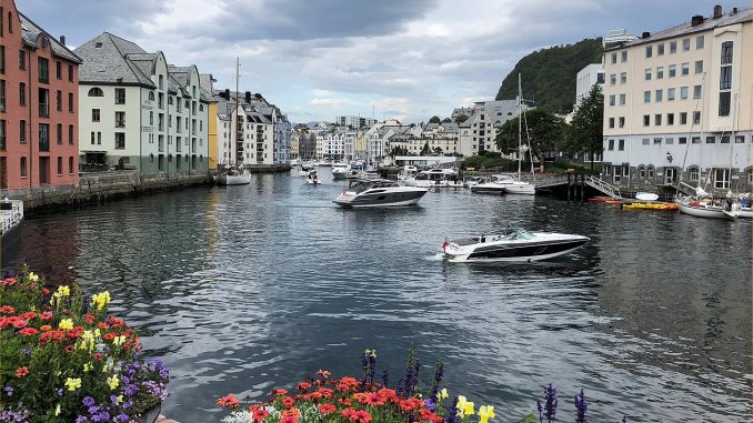 Ålesund er vestlandets svar på Paris. Foto: Armaur99/Wikipedia.no.