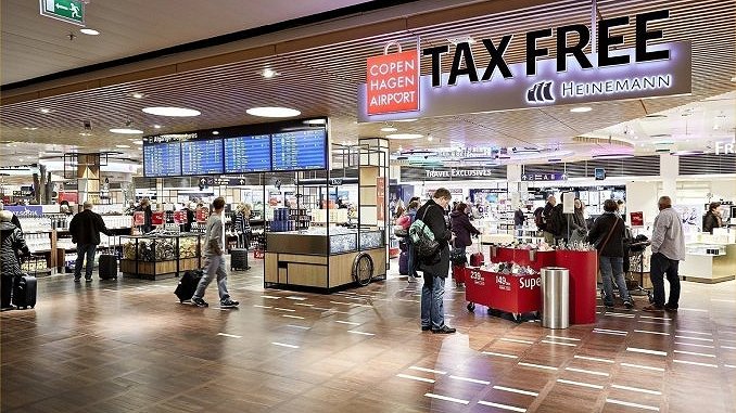 Taxfreebutikkene er mange på Kastrup. Foto: Kastrup Lufthavn.